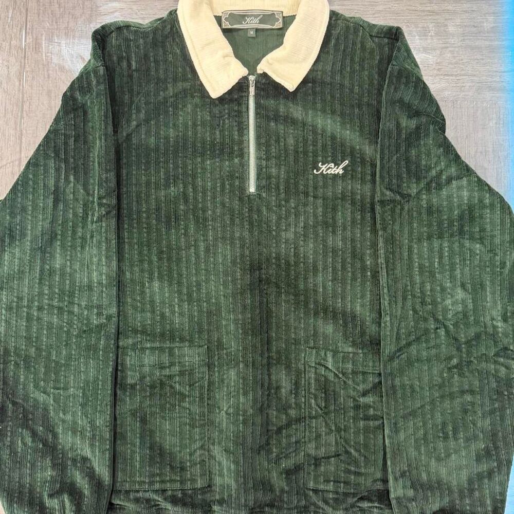 Kith Men's Green Jumper